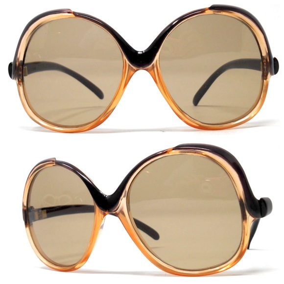 Sold- 1970’s Vintage Oversized Sunglasses, Made in France, Deadstock/Never Worn - Picture 2 of 3